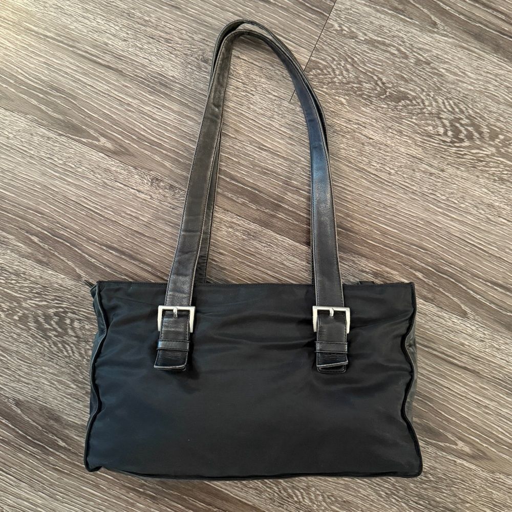 Prada Vela Nylon Messenger Bag